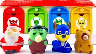 Satisfying Garage ASMR | DIY Stress Ball Reveals Santa Toy | Oddly Relaxing Sounds
