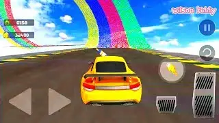Mobil Balap Superhero di Lintasan Pelangi | Game Wilson Kiddy Android
