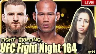🔴 UFC SAO PAULO: BLACHOWICZ VS SOUZA + SHOGUN VS CRAIG MAIN CARD FIGHT BRIEFING!