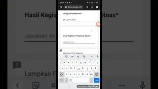Membuat Laporan Perjadin Otomatis dengan google form