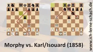 Morphy vs. Karl/Isouard (1858, Opernhaus-Partie)