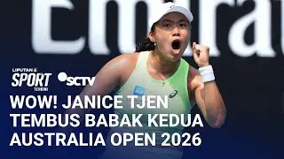 Janice Tjen Cetak Sejarah di Australian Open 2026, Singkirkan Finalis Wimbledon 2021 | Liputan 6