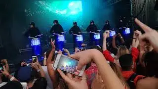 Odesza A Moment Apart Tour Intro with drumline - Sydney Laneway 2018