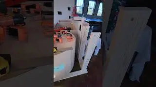 Framing for concrete counter tops and mesquite epoxy bar top.. #epoxytable #bartop #diy #diyprojects