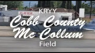 Flying with Tony Arbini into the Cobb County International Airport (KRYY)- Kennesaw, Georgia