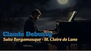 Clair de Lune by Claude Debussy | Soothing Piano Music for Relaxation and Sleep #SleepMusic