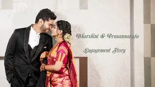 dharshini betrothal 2024 sangeethas 