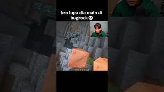 Moment Minecraft Bedrock💀 #rizkigameon #minecraft