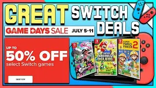 Great Switch Deals Now! - Splatoon 2, Mario Maker 2 + More Exclusives Discounted!