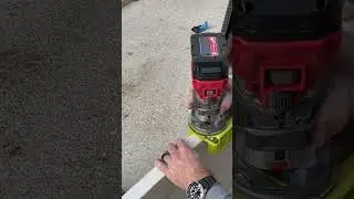 Ryobi door hinge router template #doorjig #ryobijig #milwaukeetools #milwaukeerouter