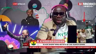 BLACK SHERIF WINS ARTISTE OF THE YEAR IN GHANA CHECK HIS PERFORMANCE ON THE NIGHT