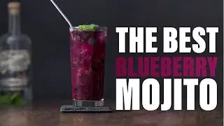 How To Make The Best BLUEBERRY MOJITO In 2023 (what's the secret)