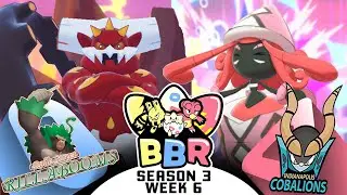 TAPU LELE IS SCARY!! | BBR S3 W6 | Pokemon Crown Tundra Wifi Battle