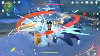 Klee Lavawalkers vs Crimson Witch Test