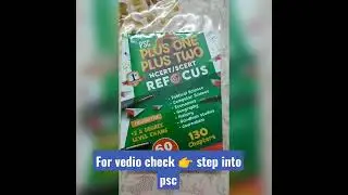 Lakshya plus one plustwo scert/ Ncert refocus honest review#psc#scert
