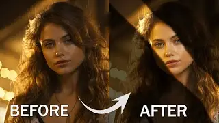 Sun Light Effect - Best Photoshop Tutorial || Window Shadow Effect | Create FAKE Sun Rays on Face
