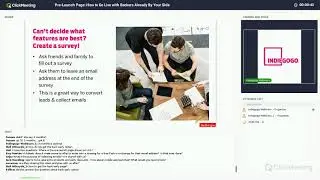 [Webinar] Pre-Launch Page: How to Go Live with Backers Already By Your Side