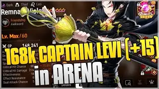 Epic Seven - 168k CP REMNANT VIOLET (+15 skill-up) in ARENA!!!