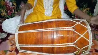 New dhapak # lesson 36# with beautiful Kanha bhajan # ढोलक सीखे#