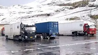 After snowfall the weather of Sost|| Pak China Border| sost01