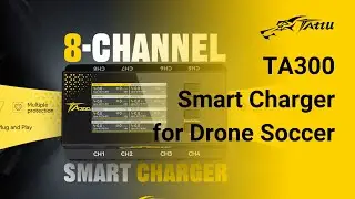Tattu TA300 | 8-Channel Smart Charger for Drone Soccer & UAVs