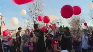 Daunte Wright's family holds balloon release to mark second anniversary of his death