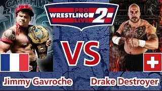 Drake Destroyer vs Jimmy Gavroche - Pro Wrestling Live 2! 10.05.2014