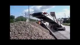 TU 515R Loading Rail wagons