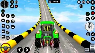 CAME vs SAW vs WON - Team Pugs Real Indio Tractor Stunt: GT Mega Rampa 3D 💥 android gameplay #1