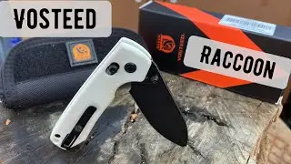 The Vosteed Raccoon EDC folder in 14c28n Steel