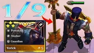 NEW!! 1V9 - 3 STAR YORICK ⭐ ⭐ ⭐| TFT SET 10 | - League of Legends