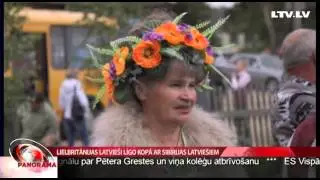 Lielbritānijas latvieši līgo kopā ar Sibīrijas latviešiem