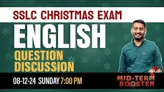 SSLC English | Xmas Exam Revision | A+ Sure Questions | Target Learning App | Siraj sir