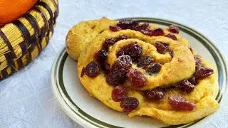 Chiocciole brioche all'arancia facili e veloci: senza lievitazione con uva passa e cannella