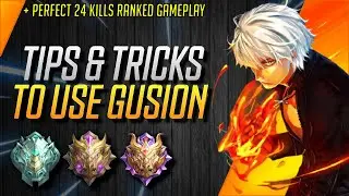 PERFECT GUIDES FOR GUSION | TIPS AND TRICKS GUSION | TUTORIAL GUSION 2021 | GUSION GAMEPLAY - MLBB