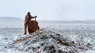 A Winter Day at Brickhouse Homestead | Chores, Baking & Simple Living