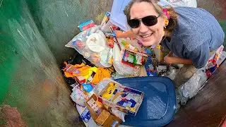 Dumpster Diving Road Trip In The Adventure Van