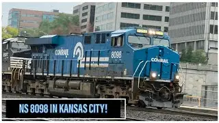 [HD] CONRAIL HERITAGE UNIT ARRIVES AT KANSAS CITY! + RAILFANNING SANTA FE JUNCTION & ARGENTINE!  