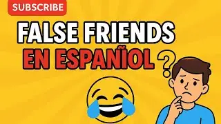 Spanish False Friends Everyone Falls For | Funny Language Mistakes 😅