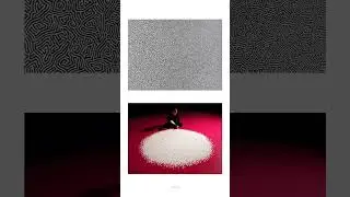 Art installation with salt #art #performance #contemporaryart #salt