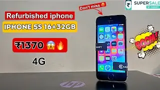 Best Refurbished iPhone Only ₹1370😱🔥| Cashify Supersale | E Grade | full Hindi review