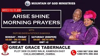 THANK YOU FOR JOINING US FOR  TODAY'S ARISE SHINE MORNING PRAYERS. STAY CONNECTED AND BE BLESSED.