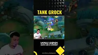 Momen Tank Grock | Cover & Backup Lesley &bull; Bikin Terizla & Lunox K.O #mobilelegends