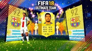 92 SUAREZ IN A PACK! FIFA 18 PACK OPENING!