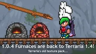 A 10-year-old Terraria textures from 1.0.4 to 1.4 surely is different...