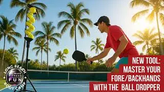 NEW TOOL: Master Your Fore/Backhands  with The  Ball Dropper