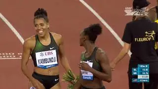 Diamond League 2018 : Murielle Ahour&eacute; remporte le 100m