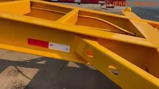 Semi-remorques squelettiques &agrave; 2-3-4 essieux/ch&acirc;ssis de conteneur semi-remorque squelettique