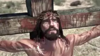 Jesus Crucifixion 3D Video