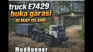 Cara Membuka Garasi di Map Island|MudRunner Gameplay